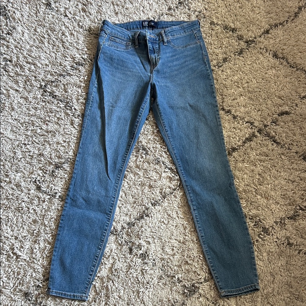 GAP Women's Skinny Jeans in Blue